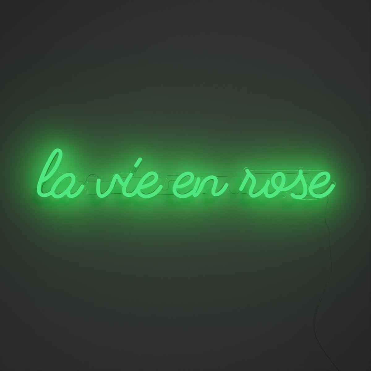 La vie en rose - Neon Tabela - Neonbir