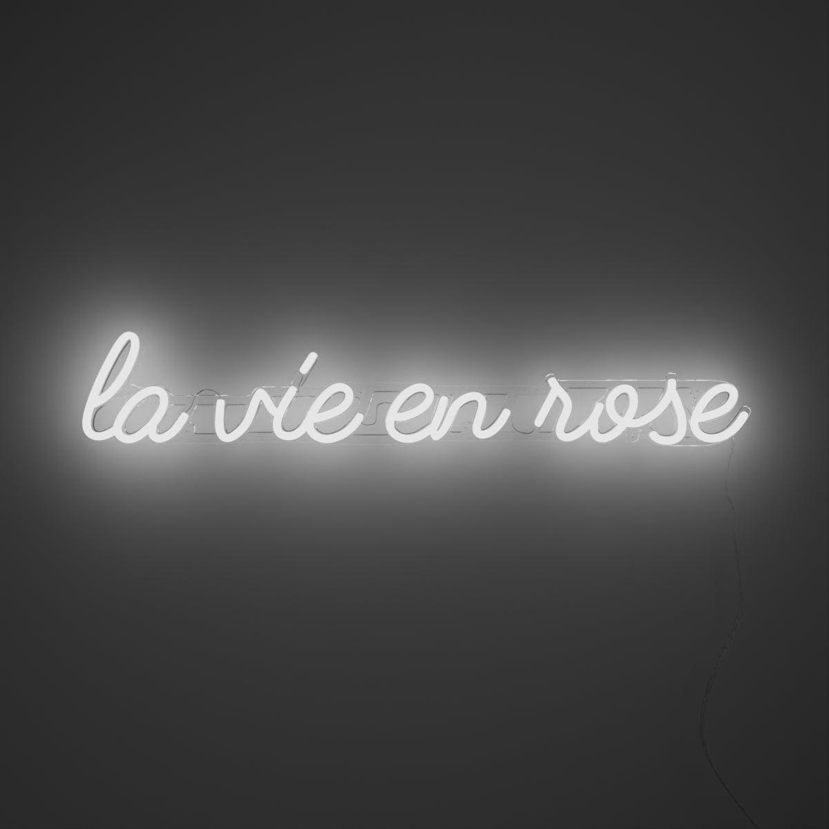 La vie en rose - Neon Tabela - Neonbir