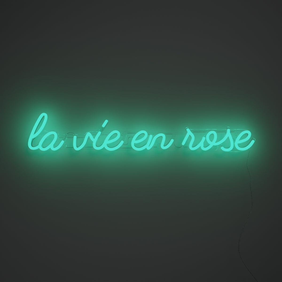 La vie en rose - Neon Tabela - Neonbir
