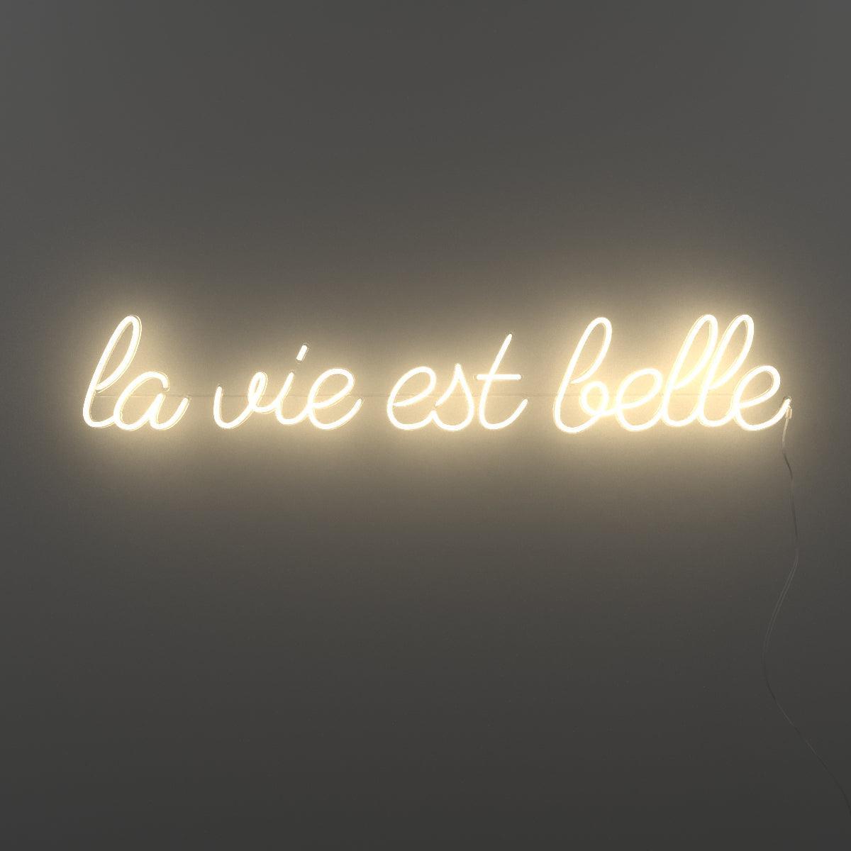 La vie est belle - Neon Tabela - Neonbir