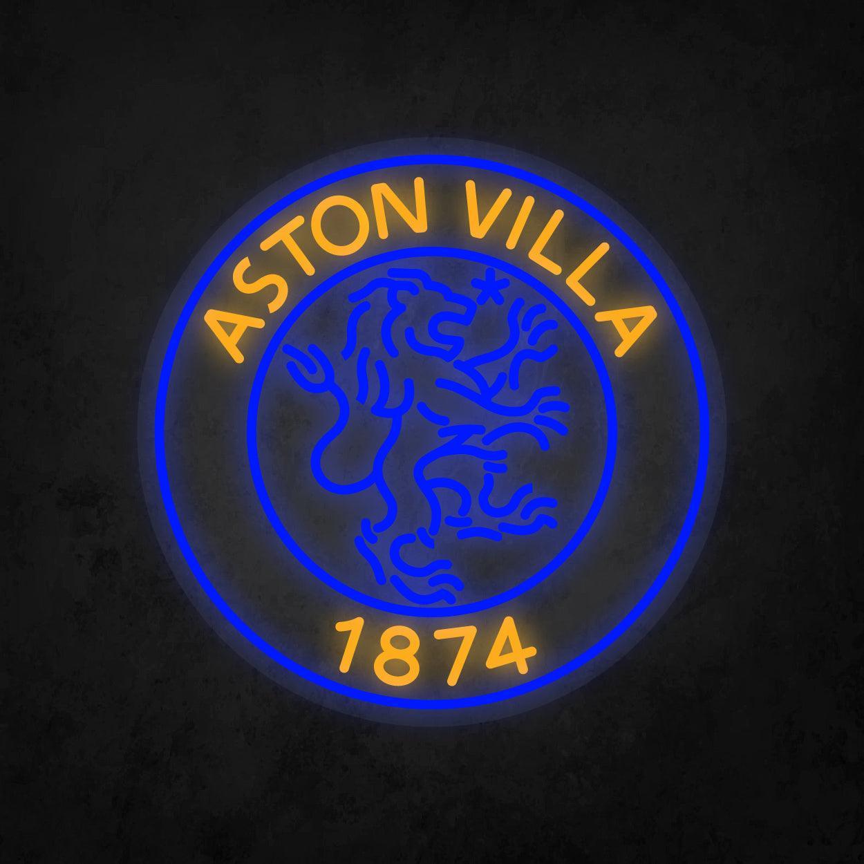 LED Neon Sign - Aston Villa F.C 2023 - Neonbir