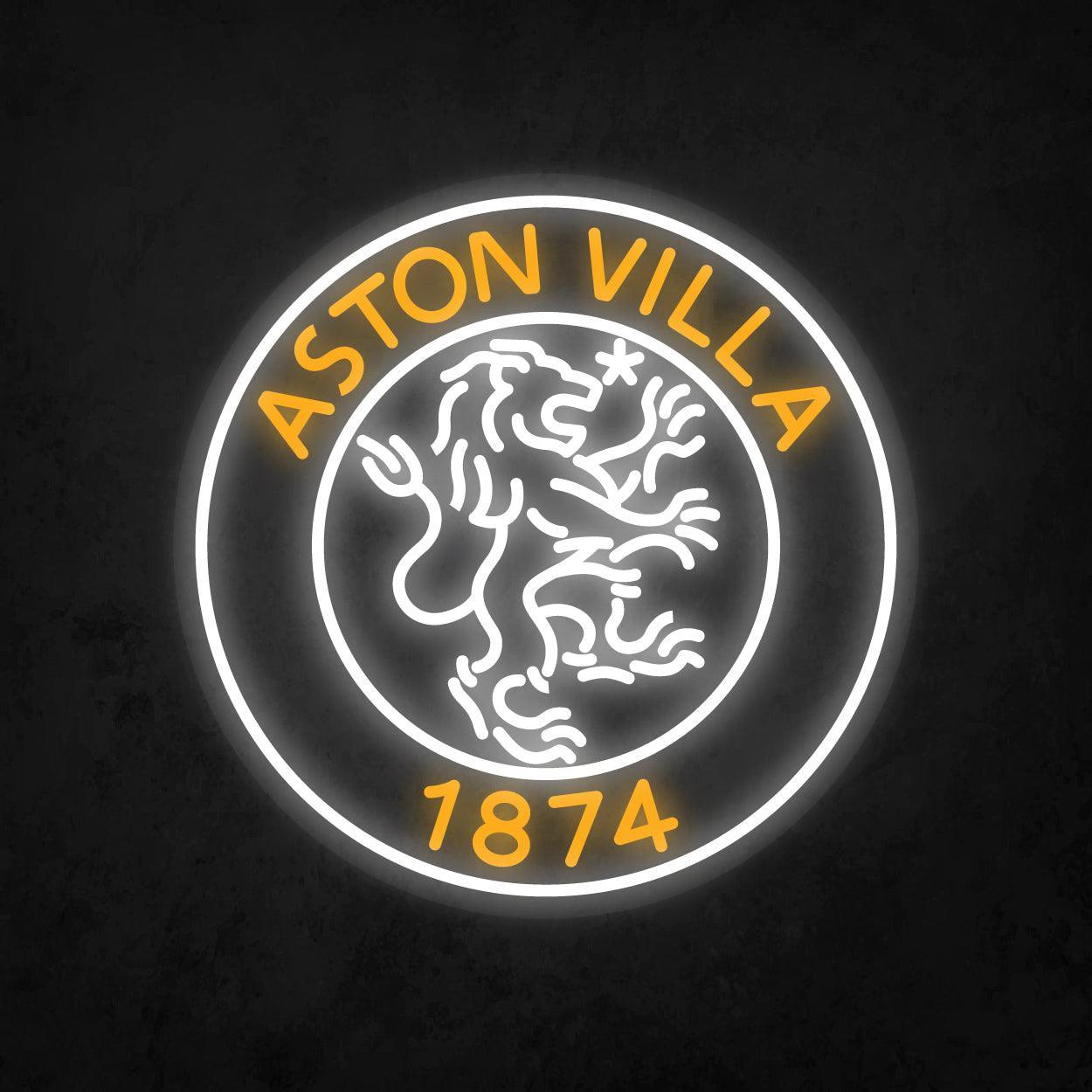 LED Neon Sign - Aston Villa F.C 2023 - Neonbir