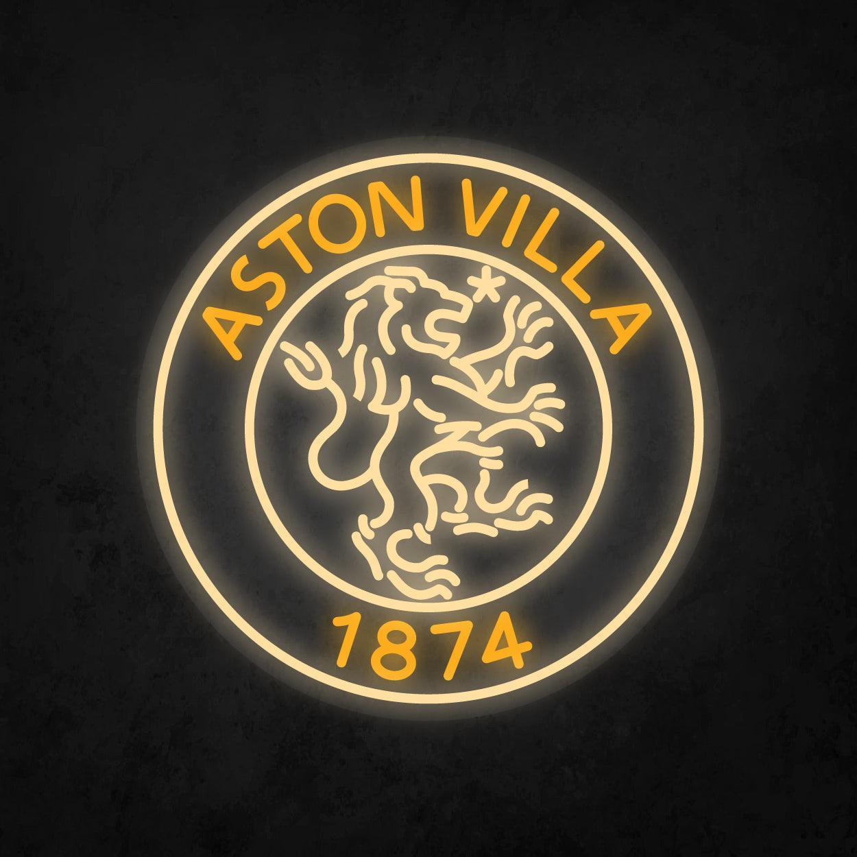 LED Neon Sign - Aston Villa F.C 2023 - Neonbir