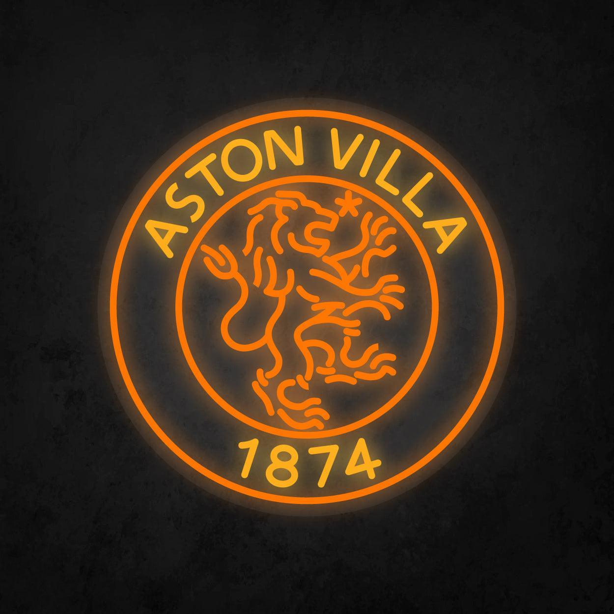 LED Neon Sign - Aston Villa F.C 2023 - Neonbir