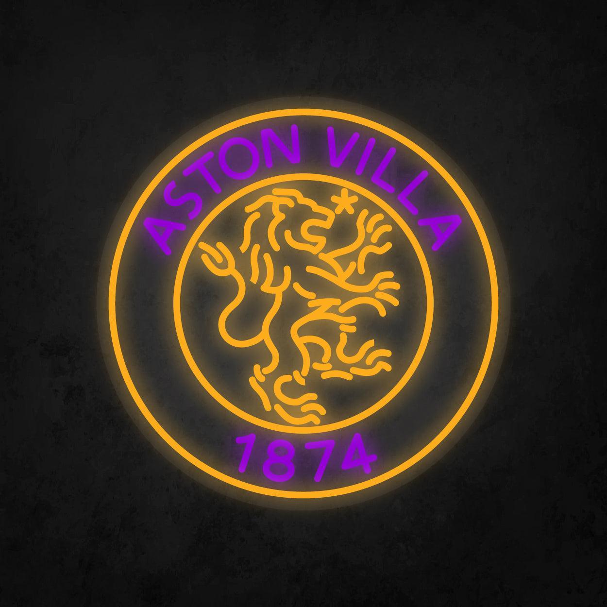 LED Neon Sign - Aston Villa F.C 2023 - Neonbir