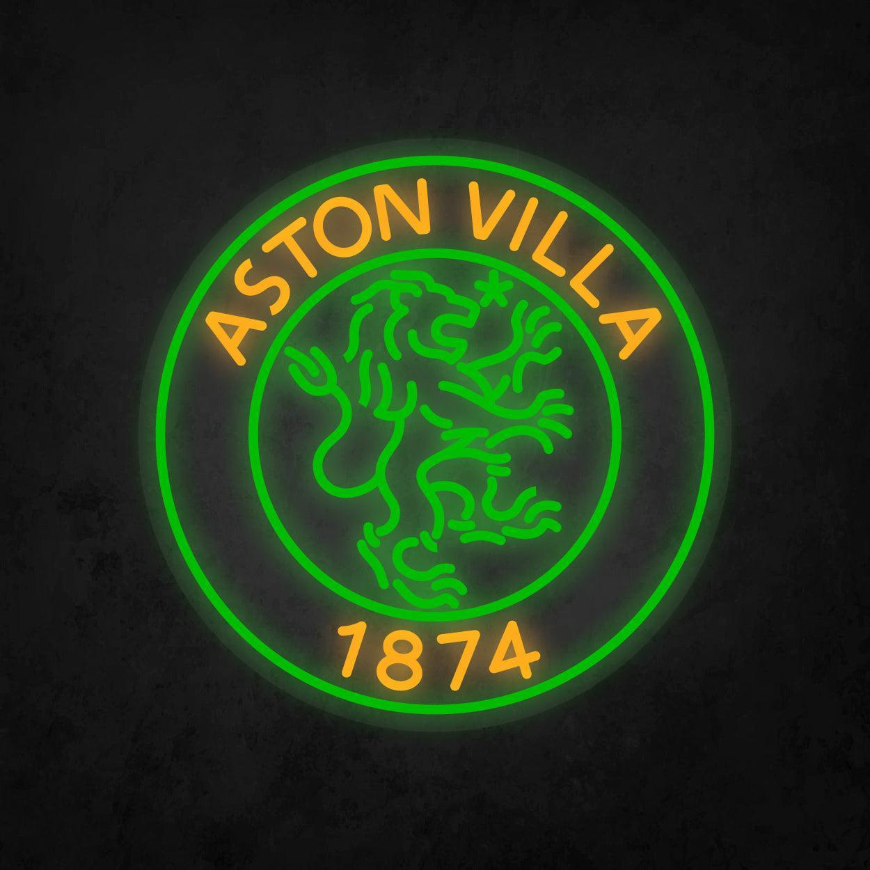 LED Neon Sign - Aston Villa F.C 2023 - Neonbir