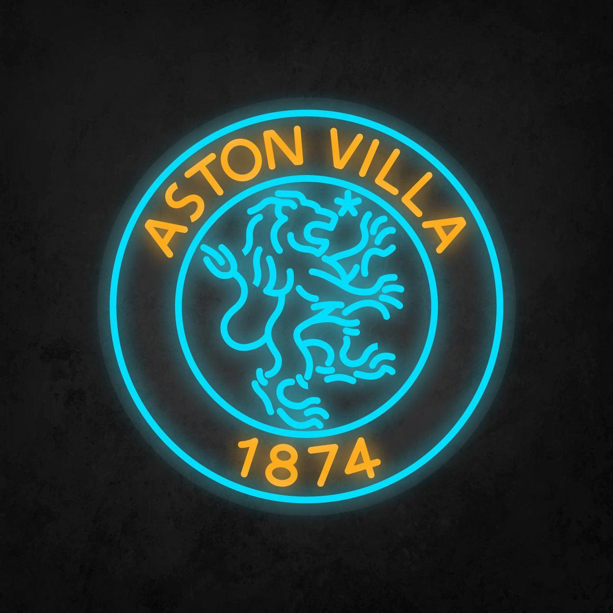 LED Neon Sign - Aston Villa F.C 2023 - Neonbir
