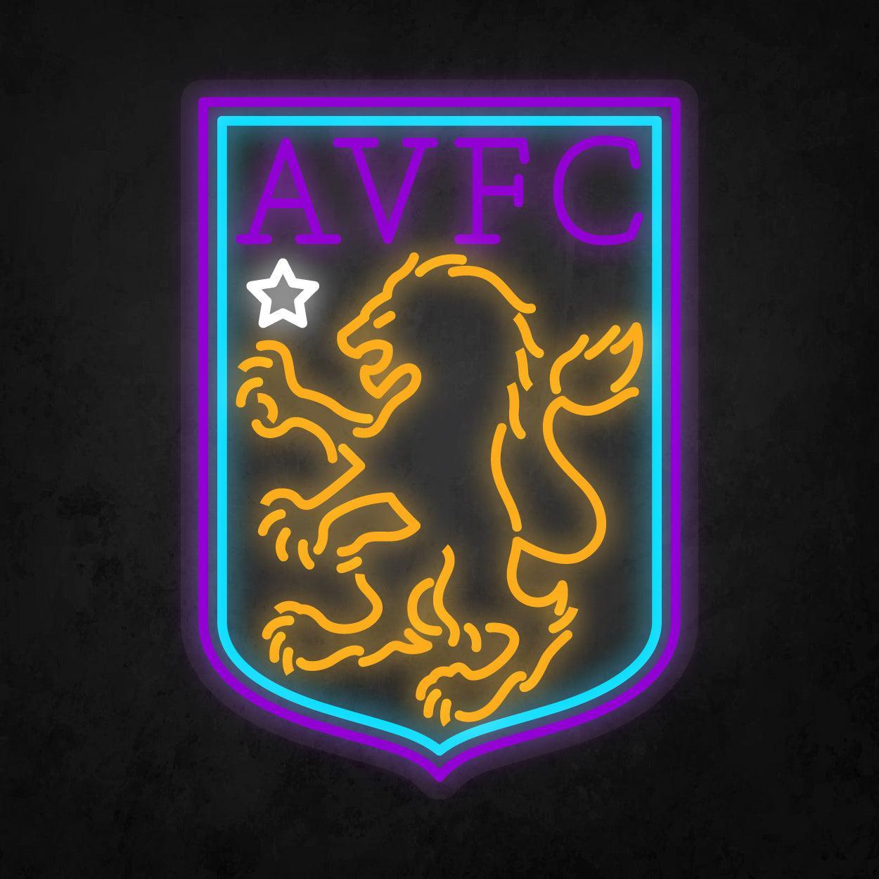LED Neon Sign - Aston Villa F.C - Neonbir