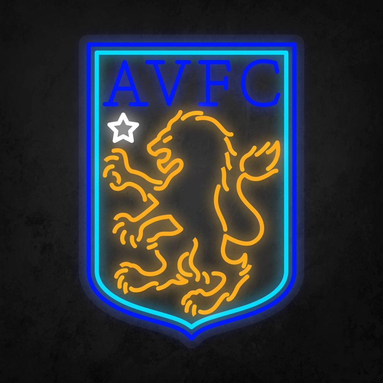 LED Neon Sign - Aston Villa F.C - Neonbir