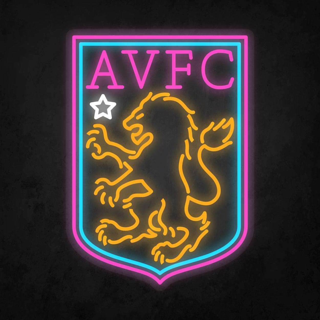 LED Neon Sign - Aston Villa F.C - Neonbir