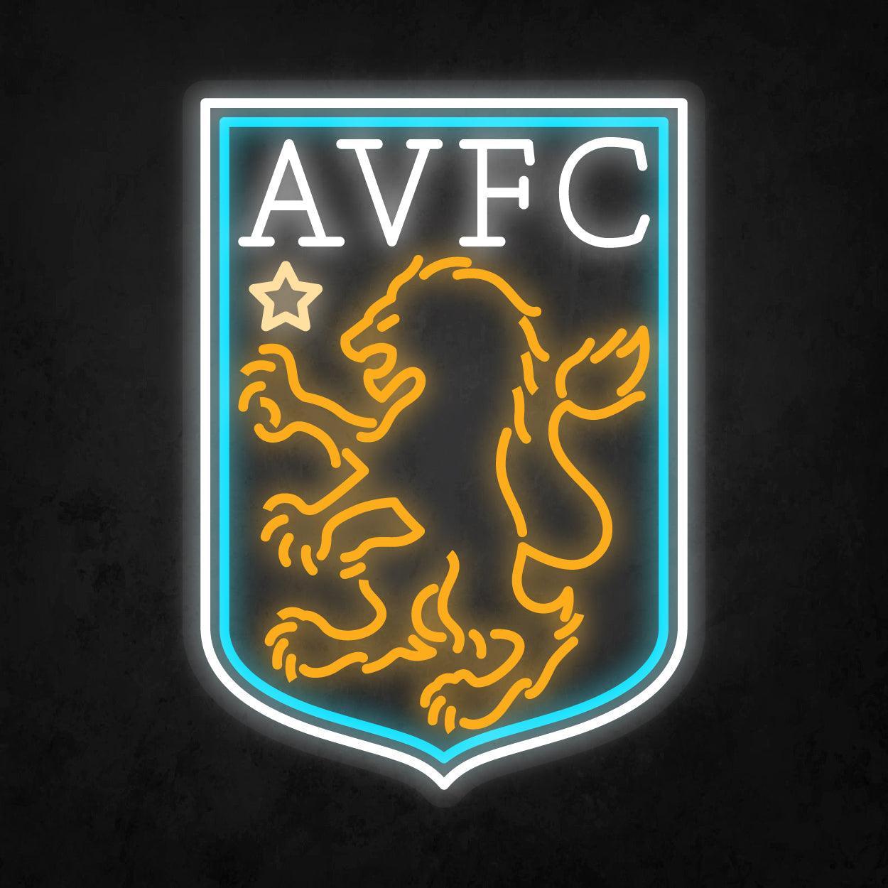 LED Neon Sign - Aston Villa F.C - Neonbir