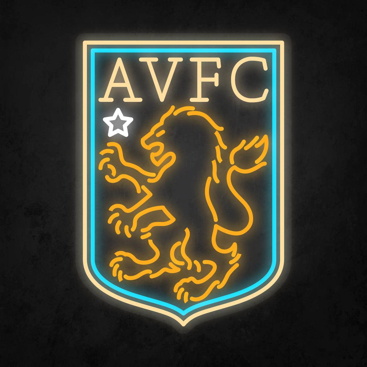 LED Neon Sign - Aston Villa F.C - Neonbir