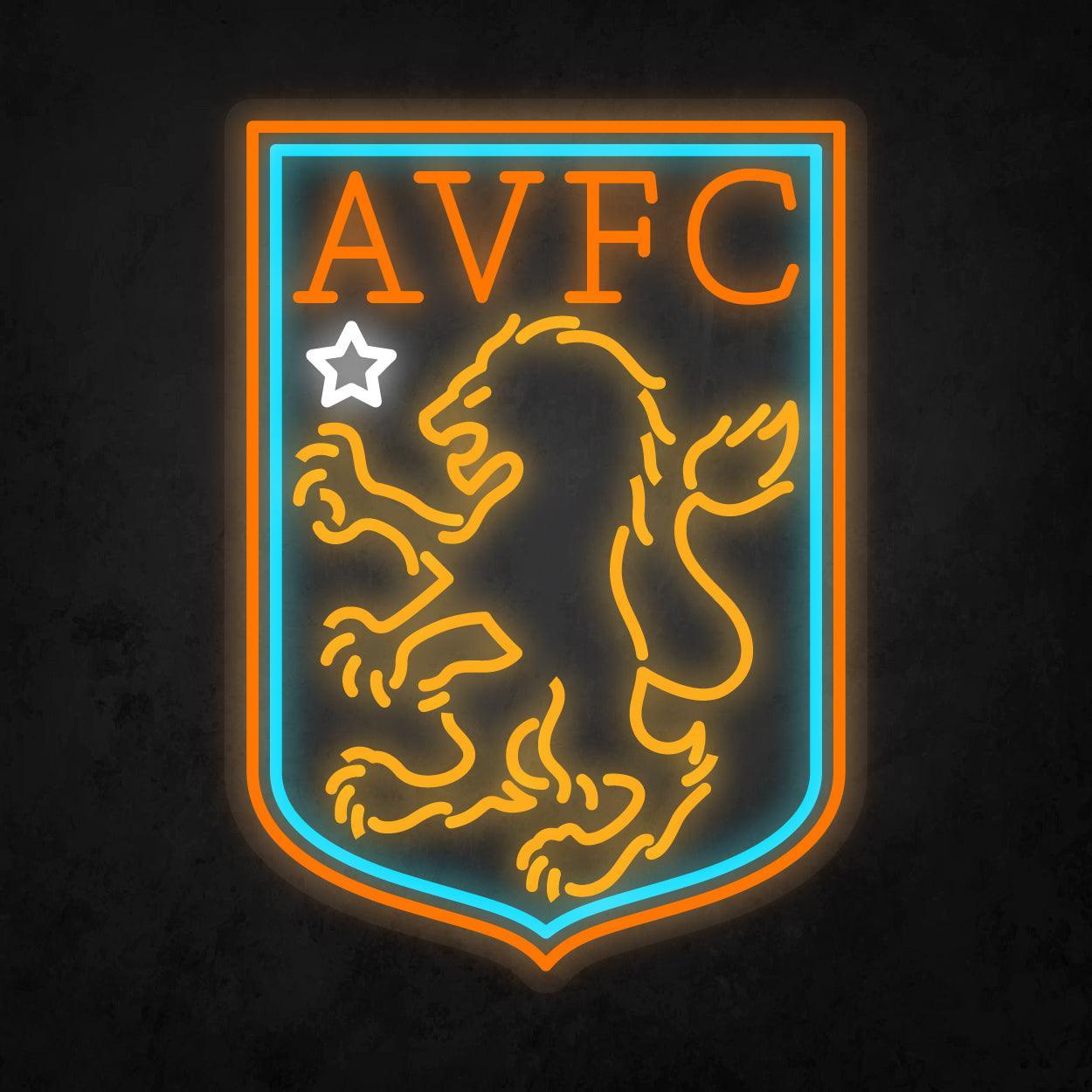 LED Neon Sign - Aston Villa F.C - Neonbir