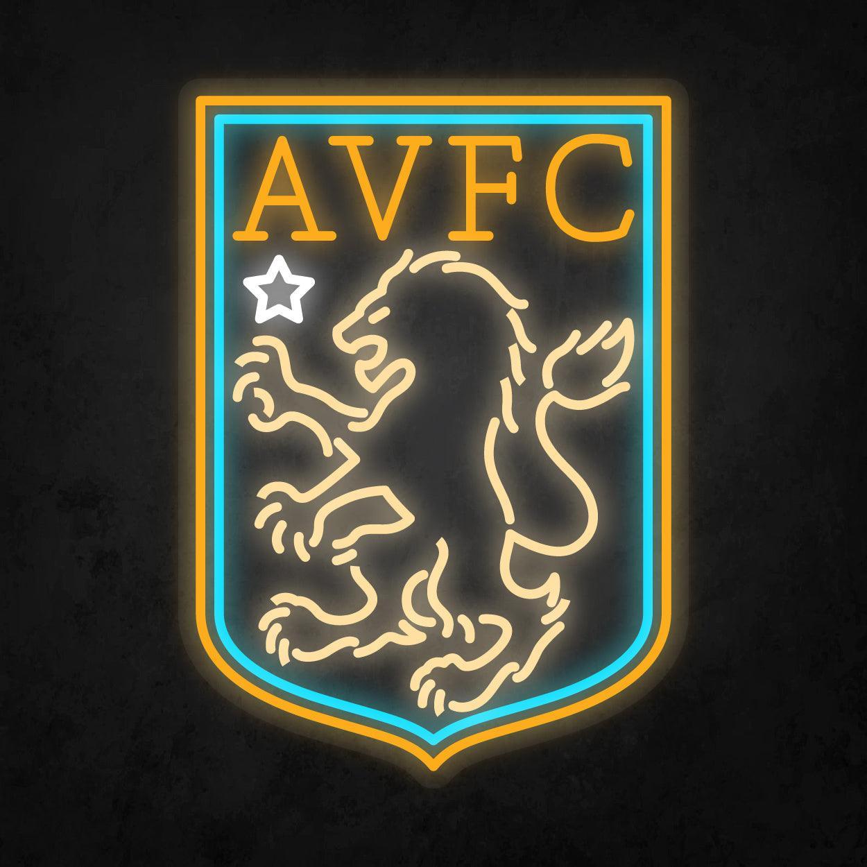 LED Neon Sign - Aston Villa F.C - Neonbir