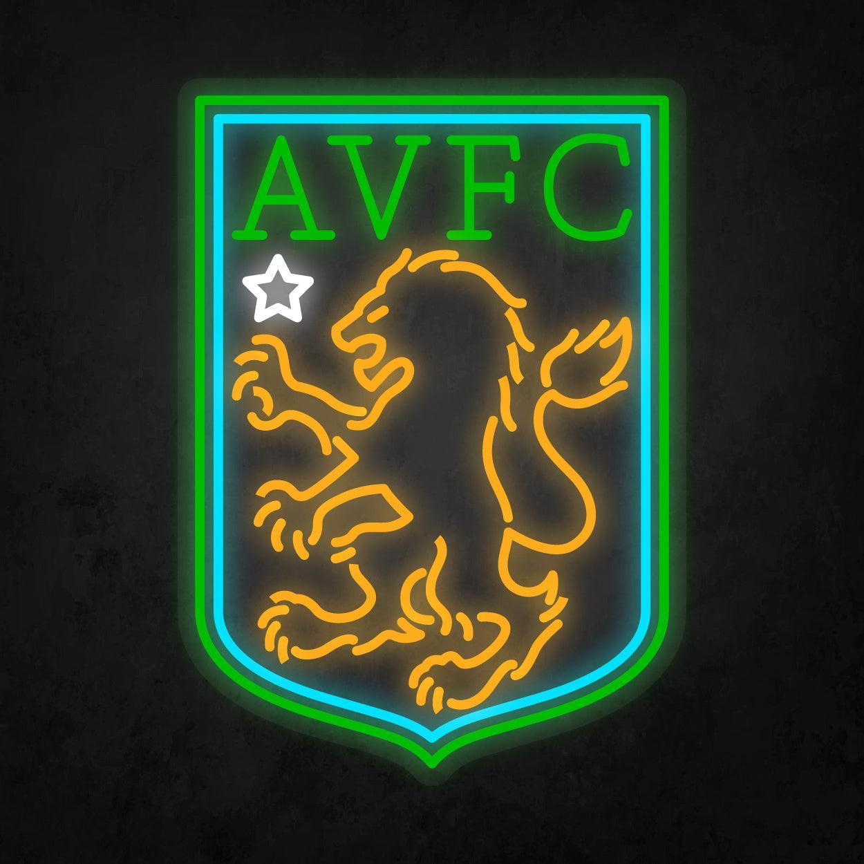 LED Neon Sign - Aston Villa F.C - Neonbir