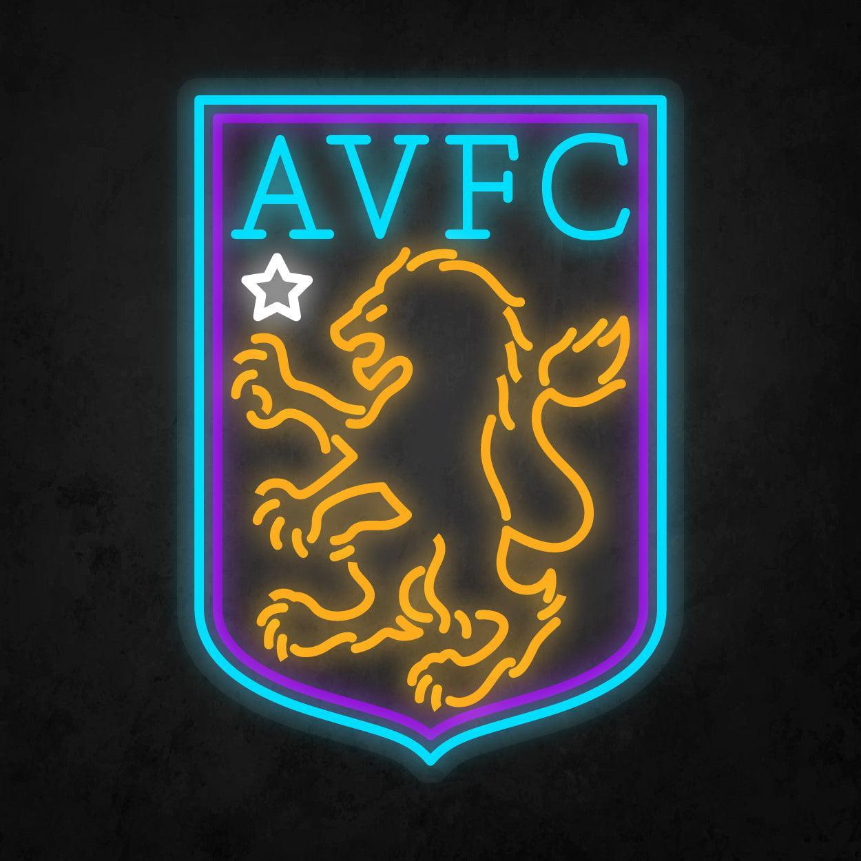 LED Neon Sign - Aston Villa F.C - Neonbir