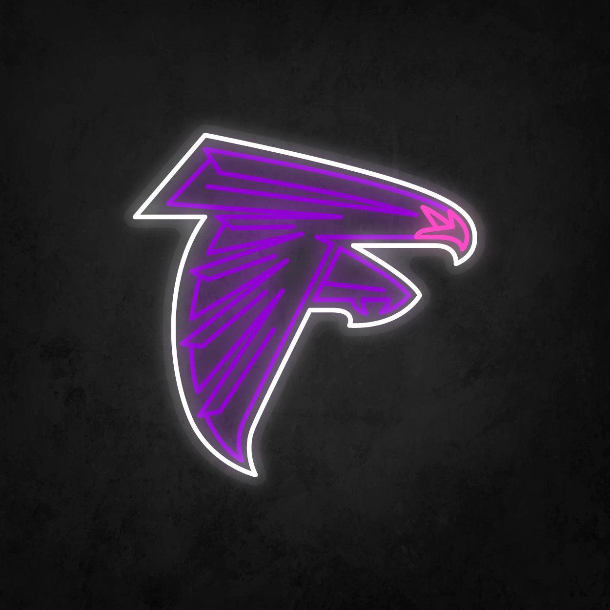 LED Neon Sign - Atlanta Falcons Large - Neonbir