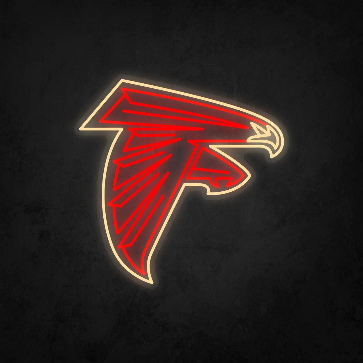 LED Neon Sign - Atlanta Falcons Large - Neonbir
