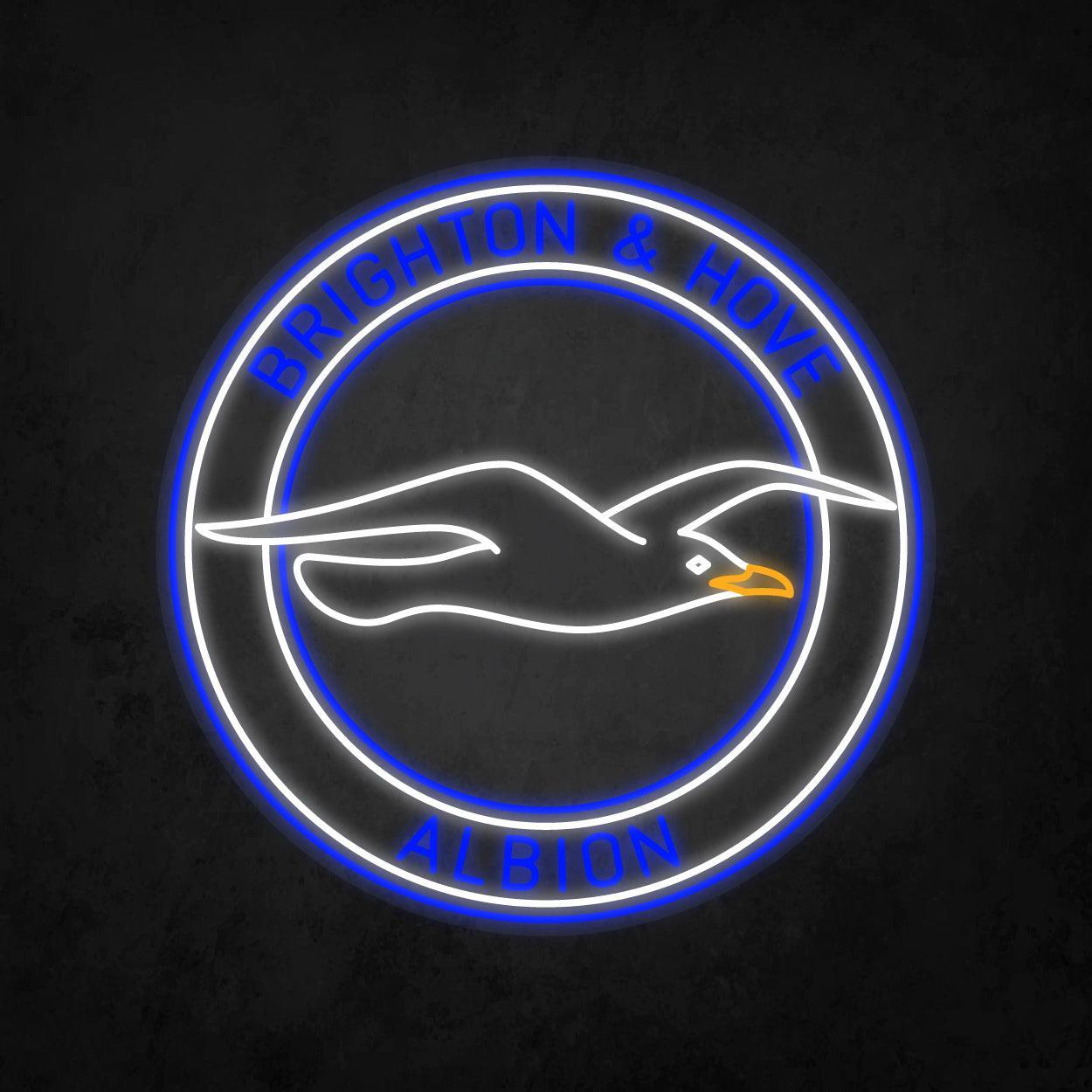 LED Neon Sign - Brighton & Hove Albion FC X Large - Neonbir