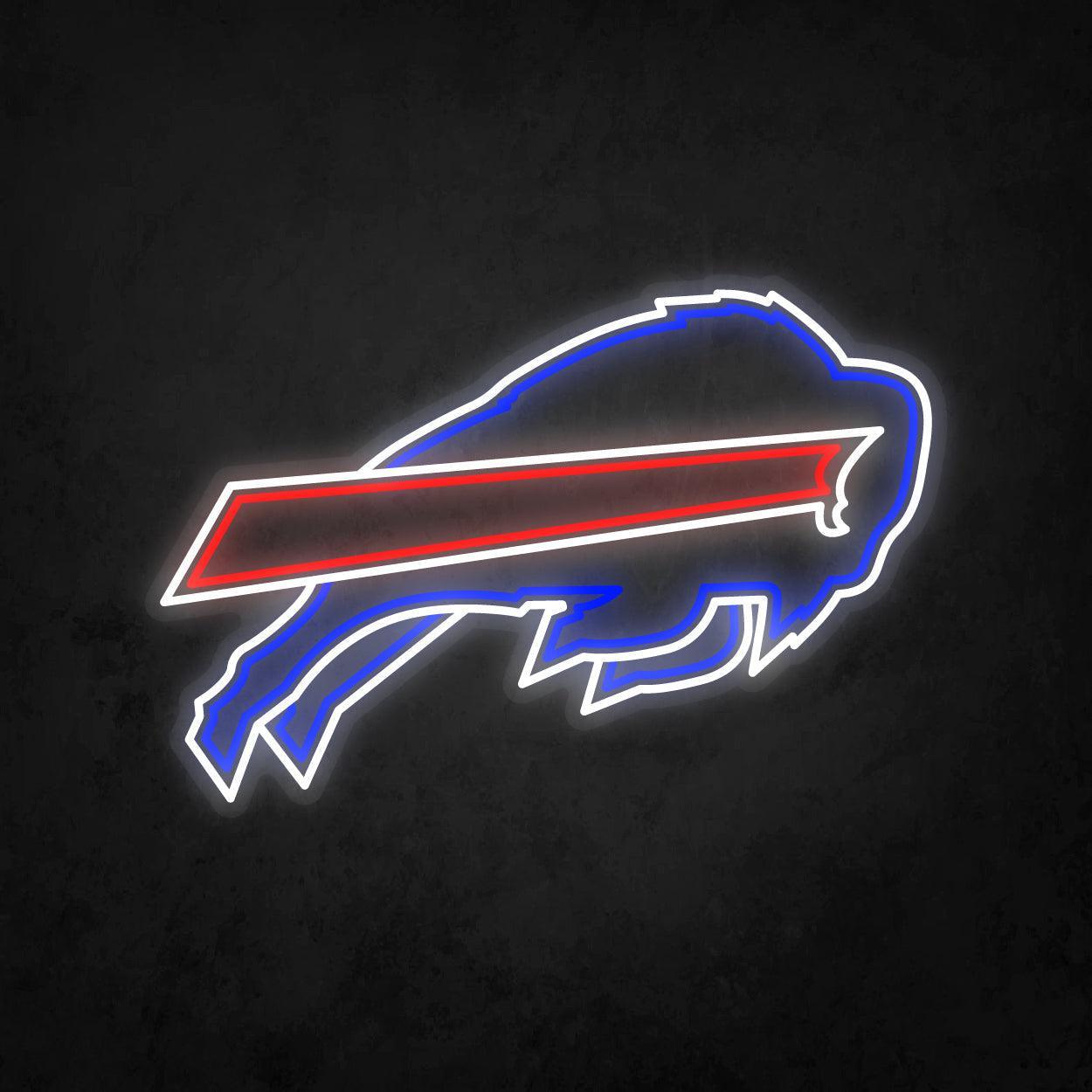 LED Neon Sign - Buffalo Bills Large - Neonbir