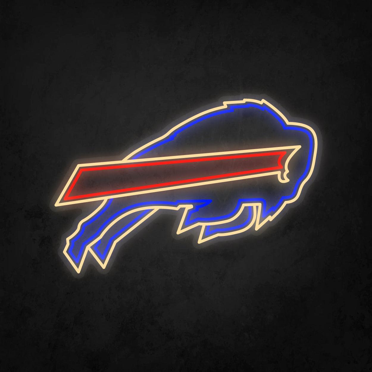 LED Neon Sign - Buffalo Bills Large - Neonbir