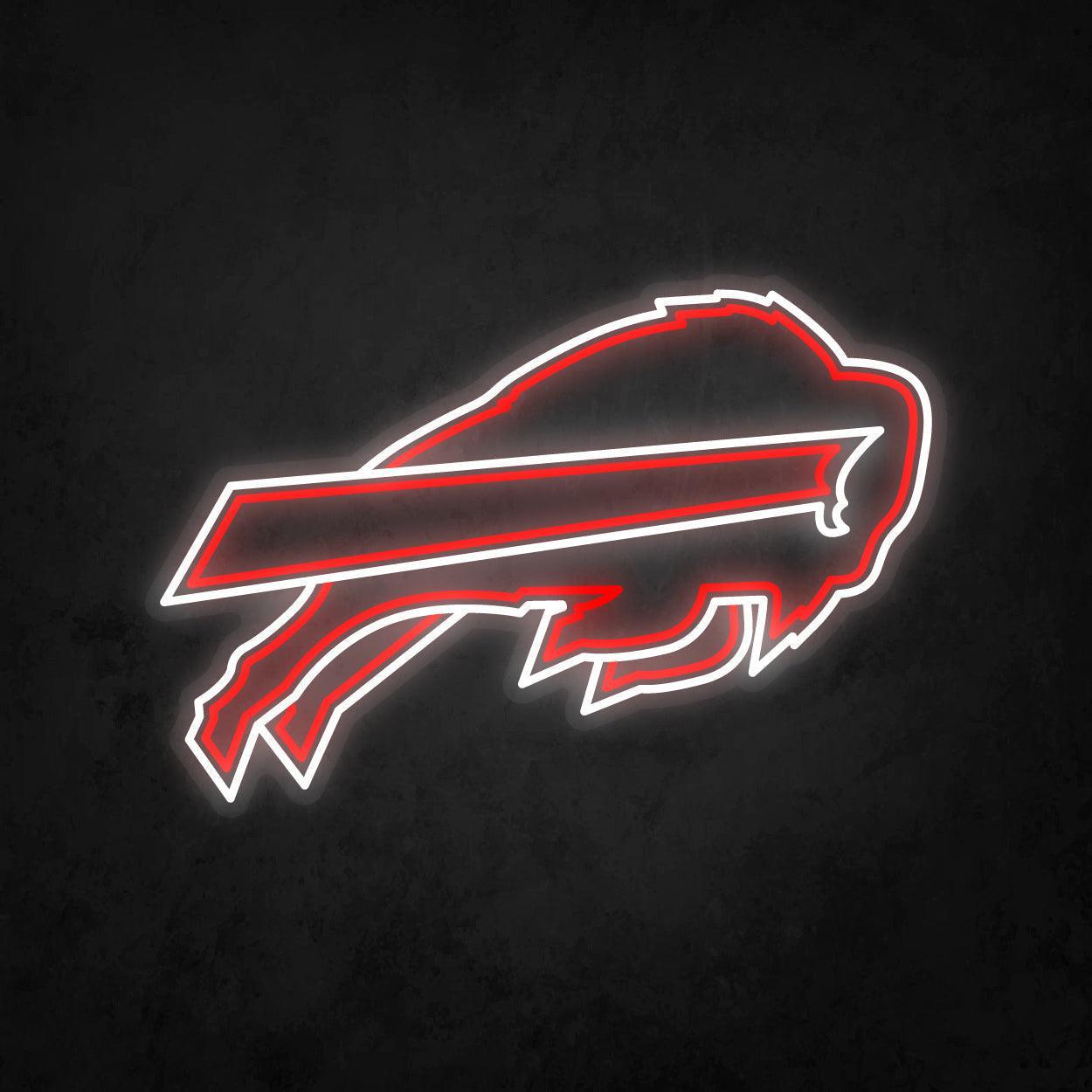 LED Neon Sign - Buffalo Bills Large - Neonbir