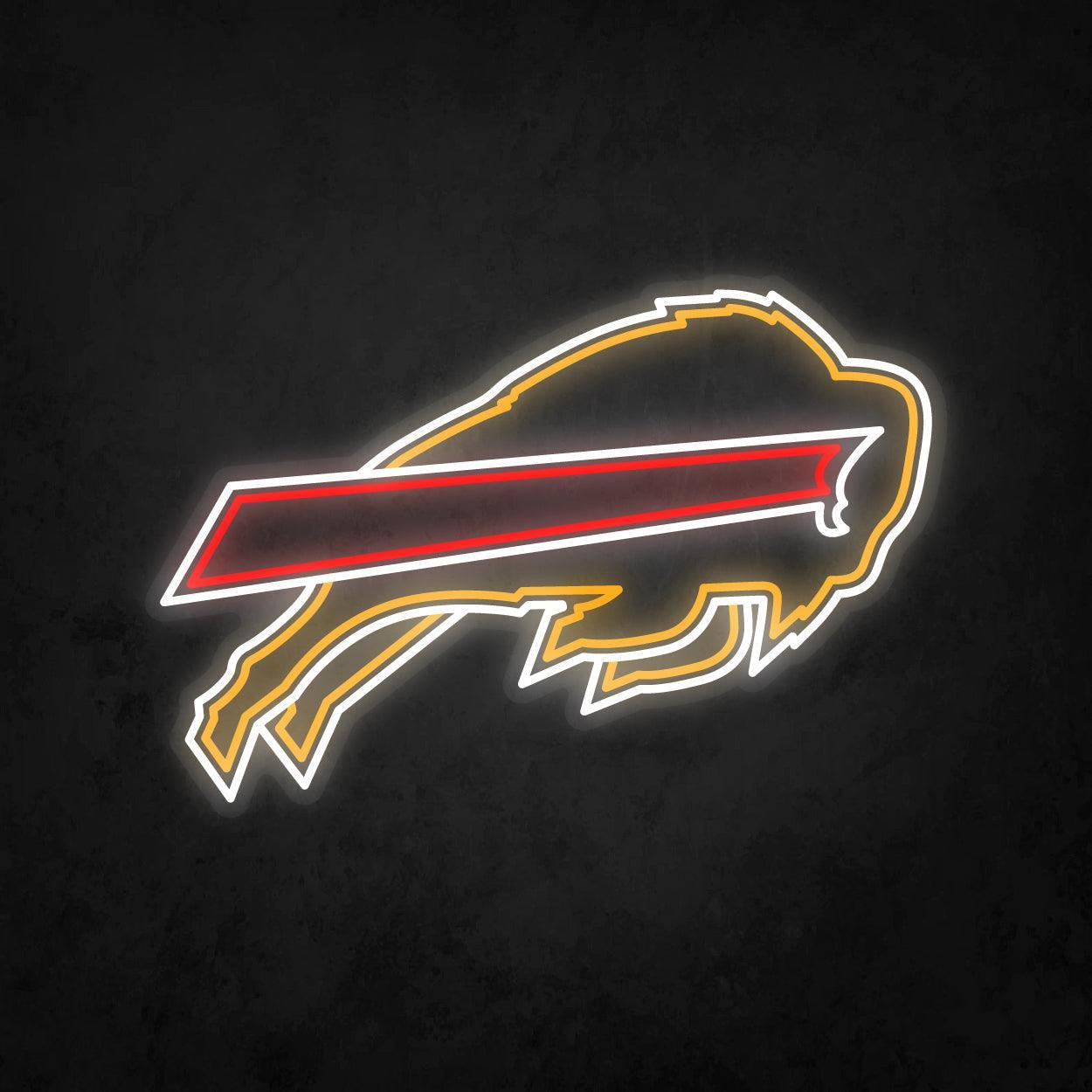 LED Neon Sign - Buffalo Bills Large - Neonbir