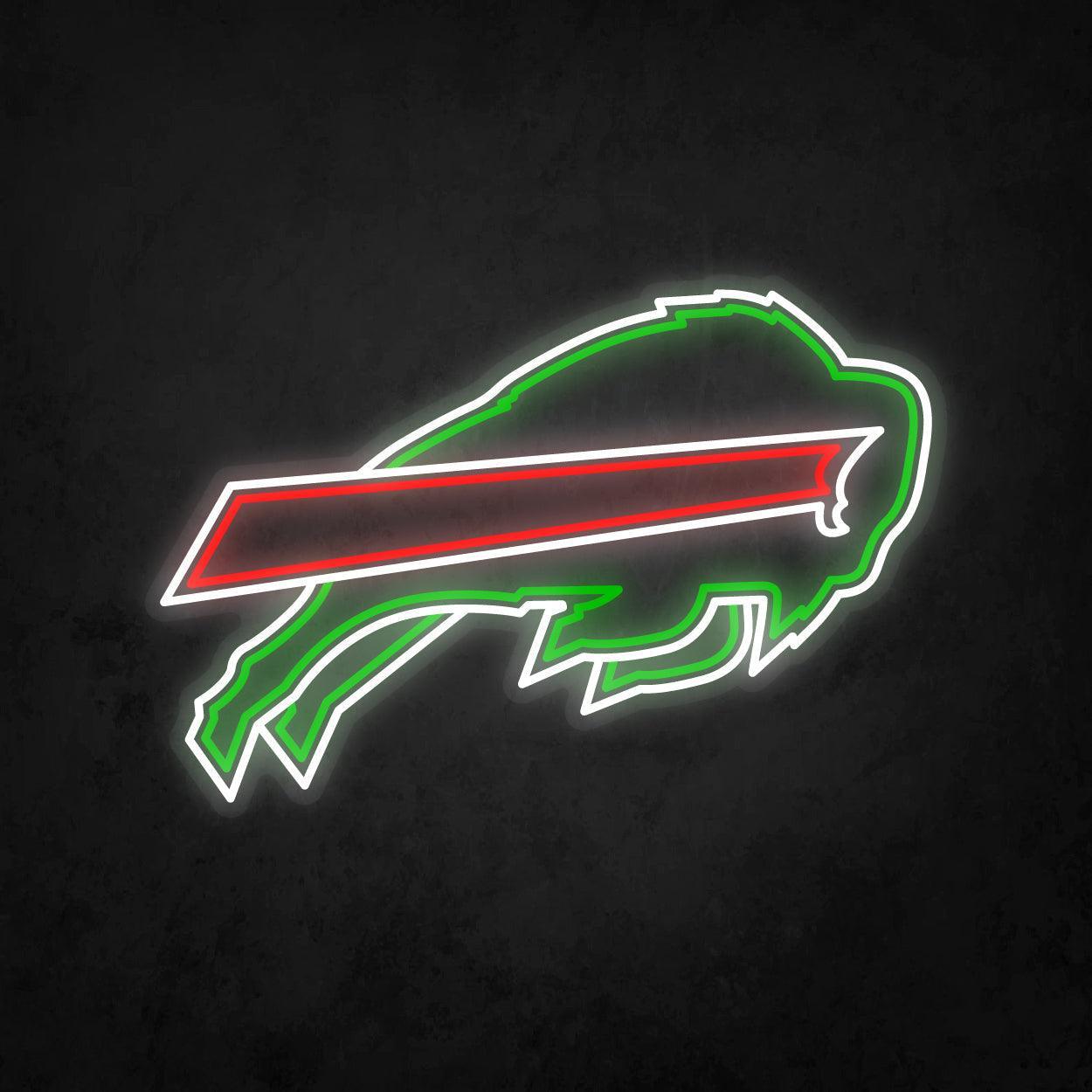 LED Neon Sign - Buffalo Bills Large - Neonbir