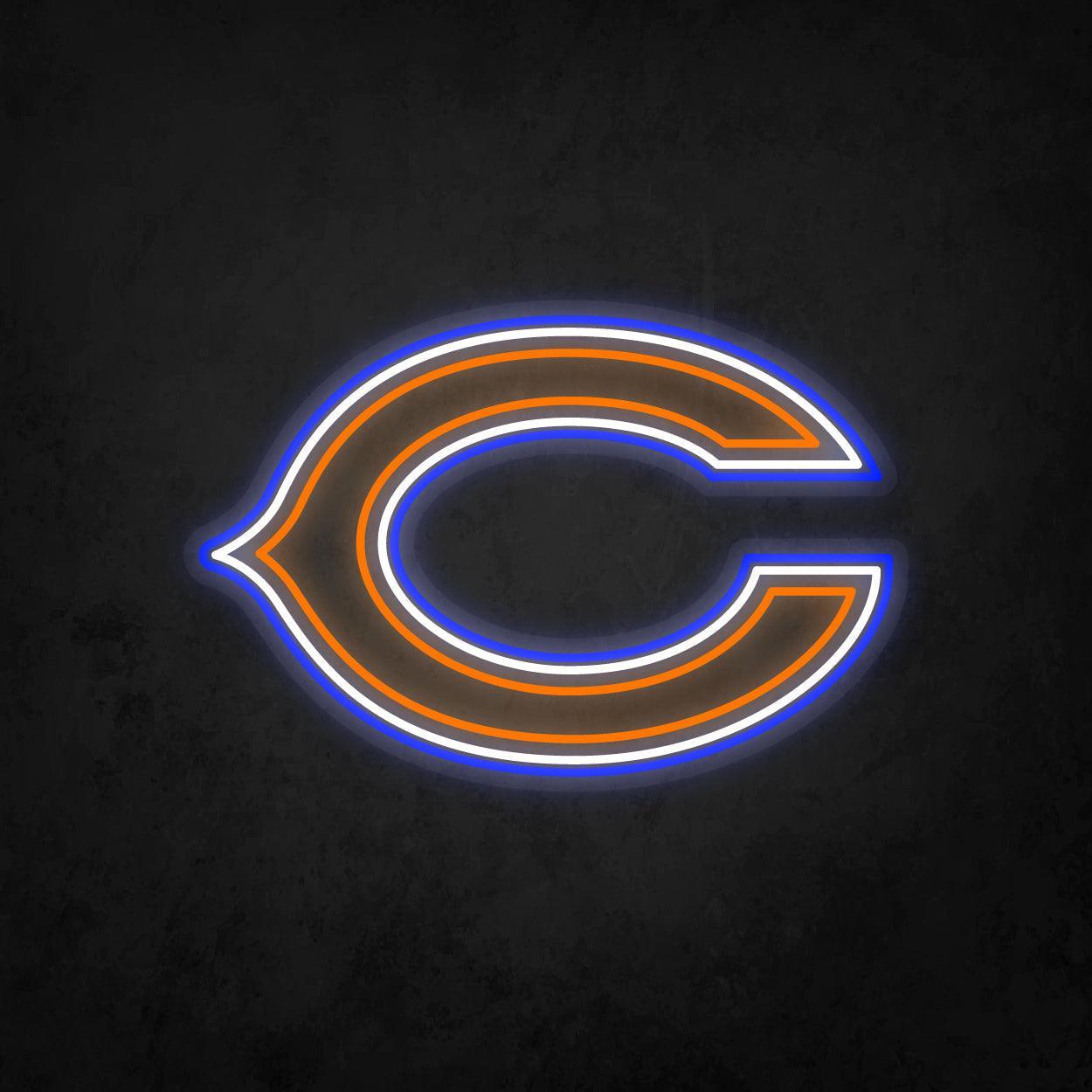 LED Neon Sign - Chicago Bears Large - Neonbir