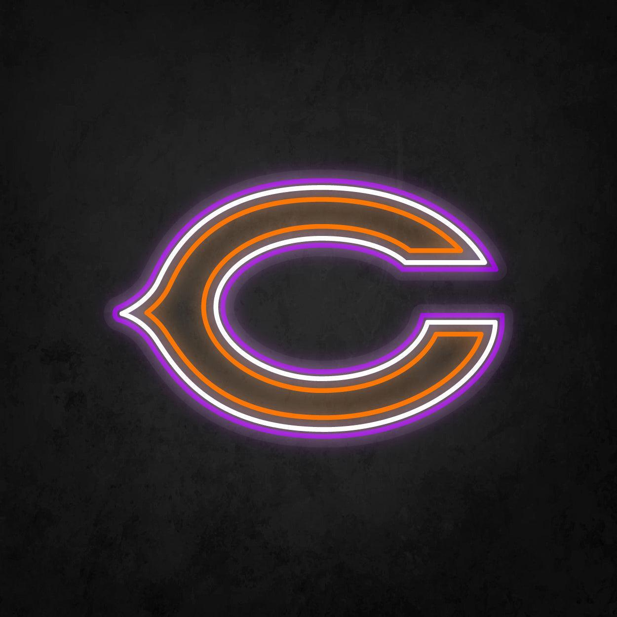 LED Neon Sign - Chicago Bears Large - Neonbir