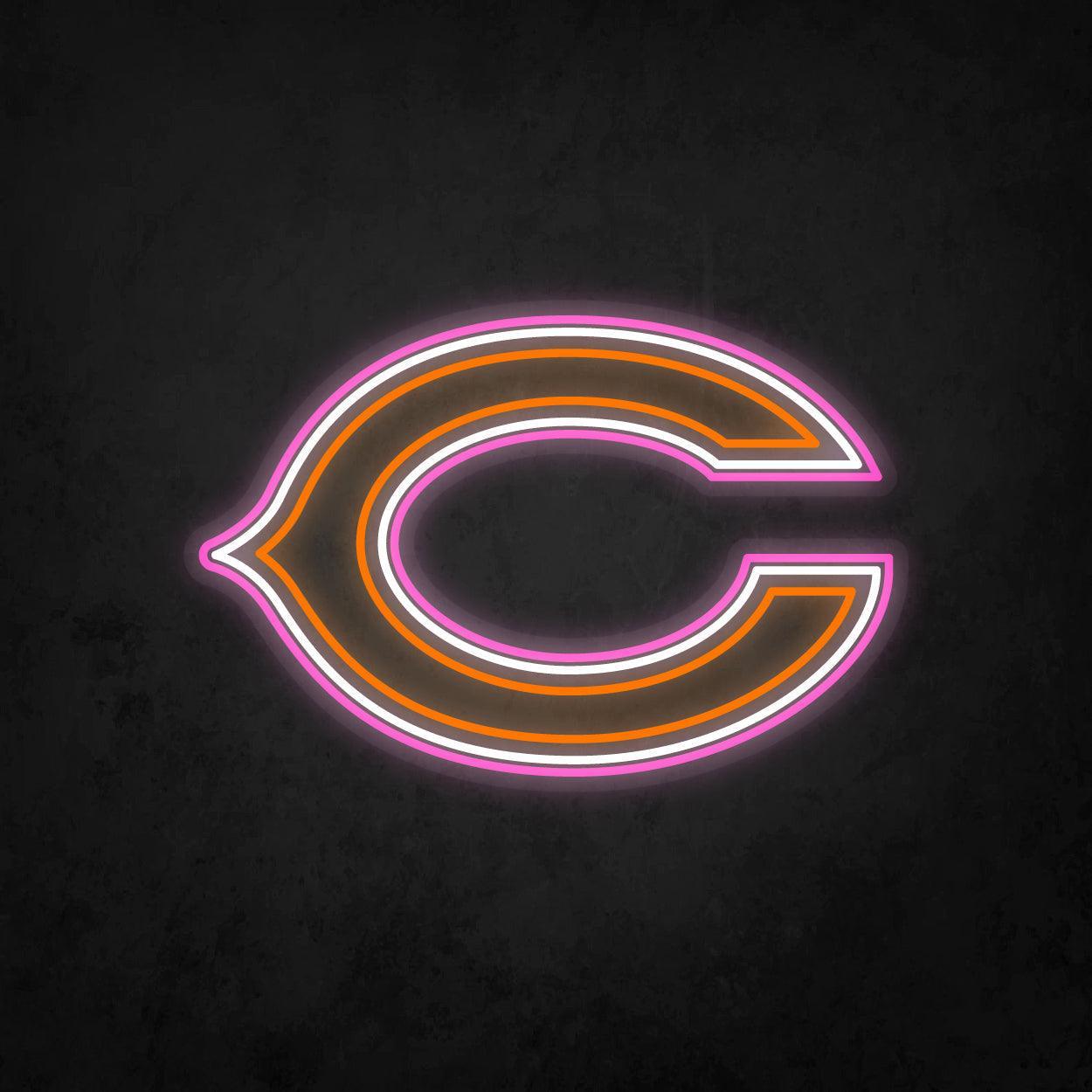 LED Neon Sign - Chicago Bears Large - Neonbir