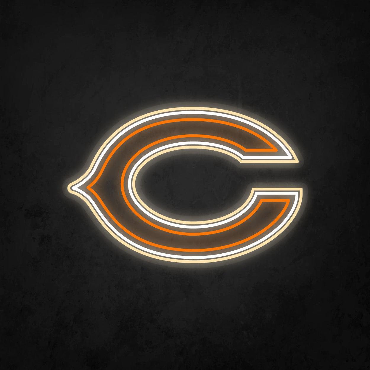 LED Neon Sign - Chicago Bears Large - Neonbir