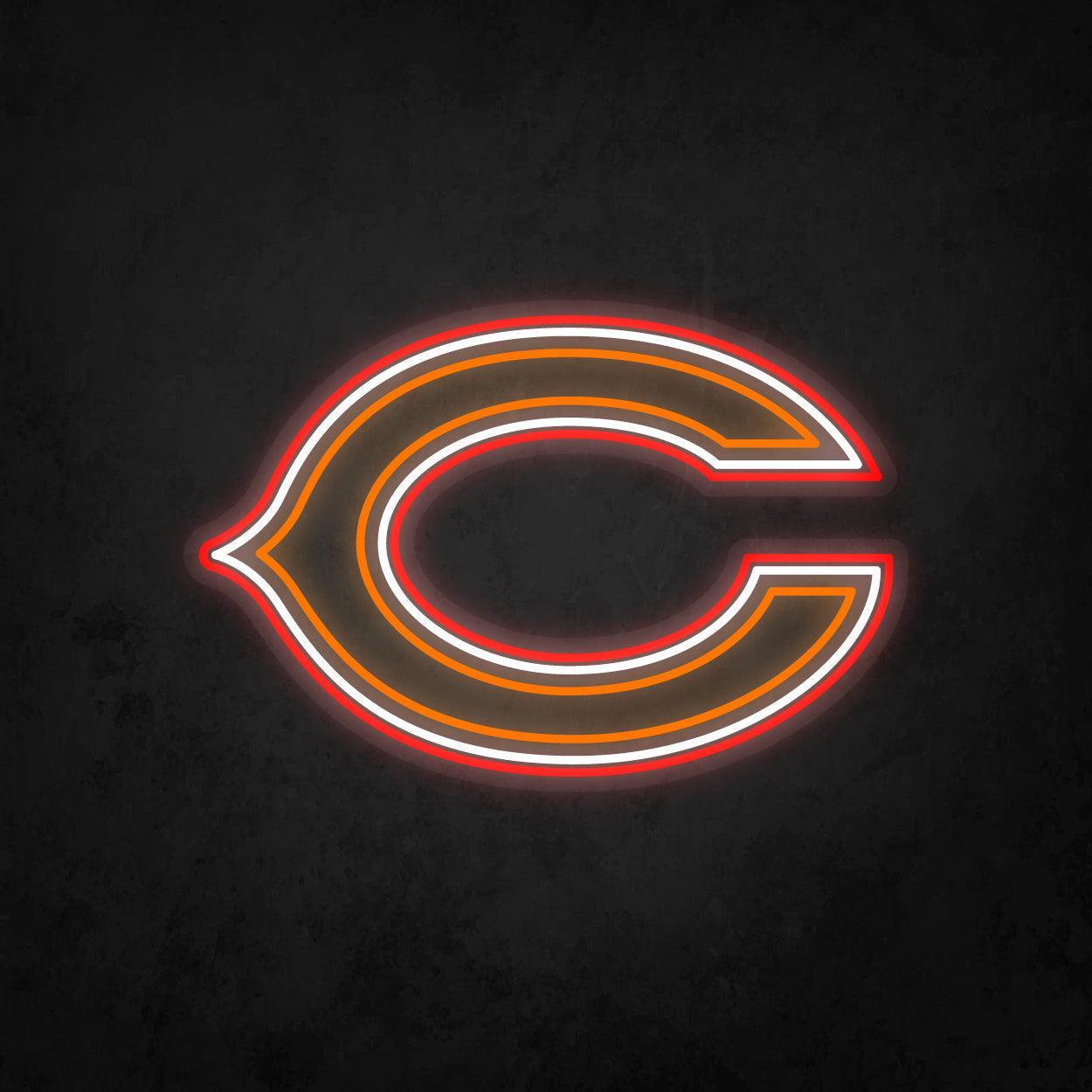 LED Neon Sign - Chicago Bears Large - Neonbir