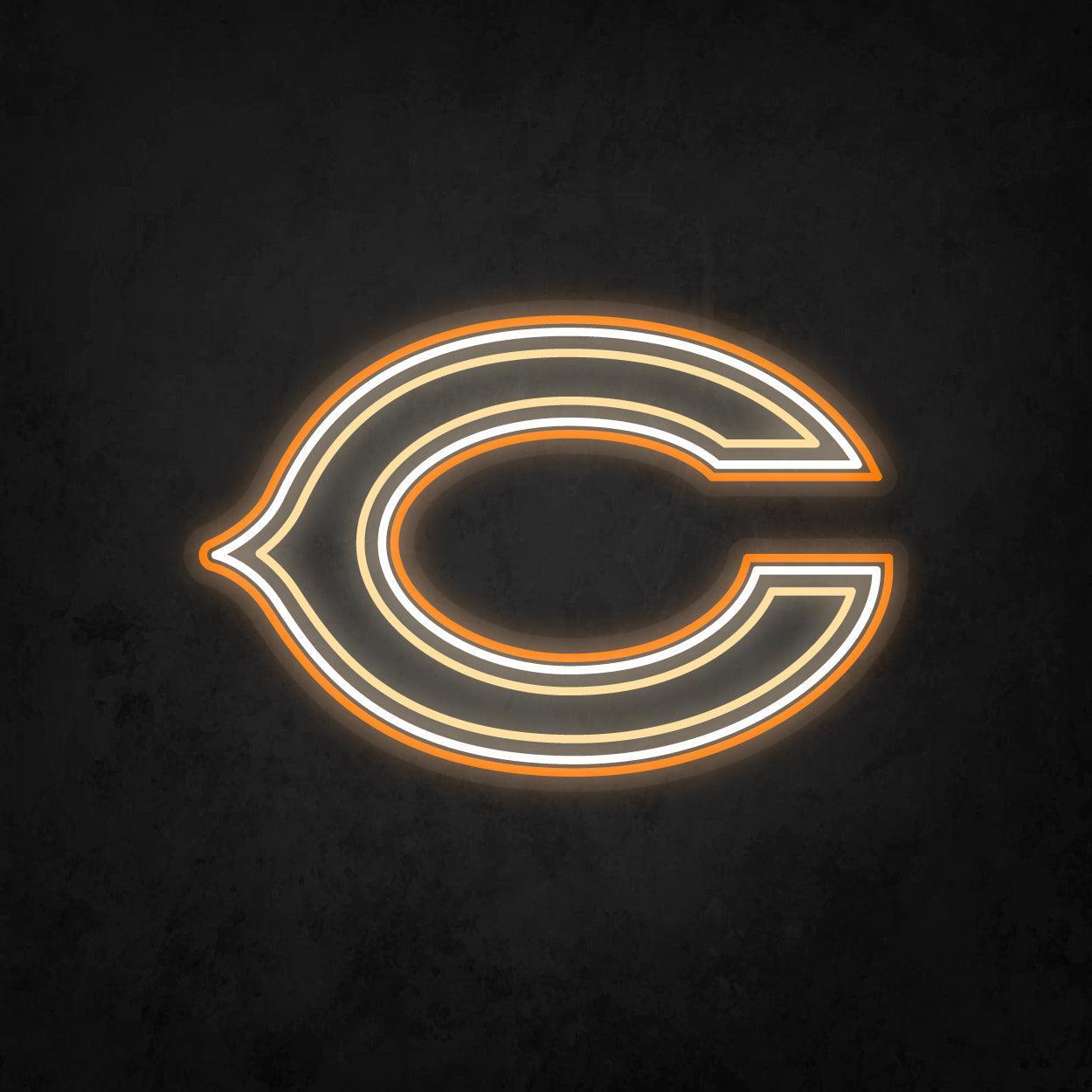LED Neon Sign - Chicago Bears Large - Neonbir
