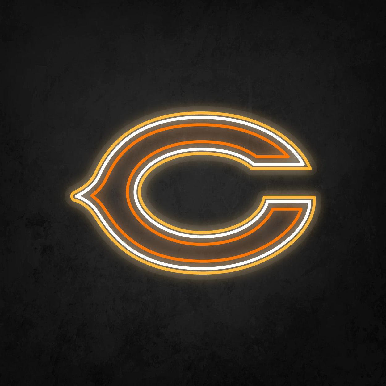 LED Neon Sign - Chicago Bears Large - Neonbir