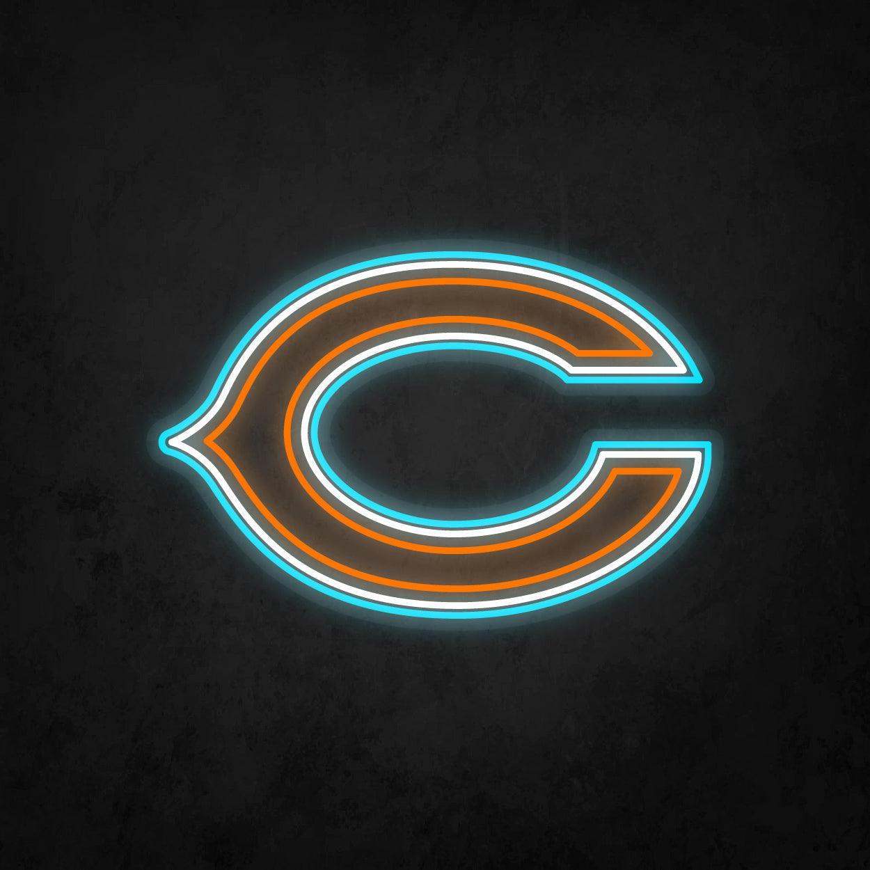 LED Neon Sign - Chicago Bears Large - Neonbir