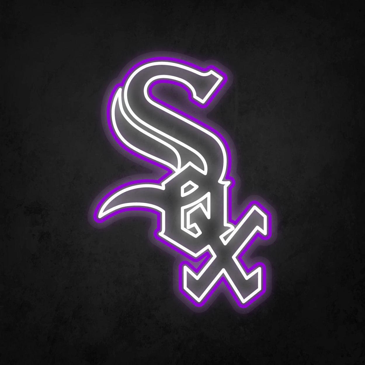 LED Neon Sign - Chicago White Sox Large - Neonbir