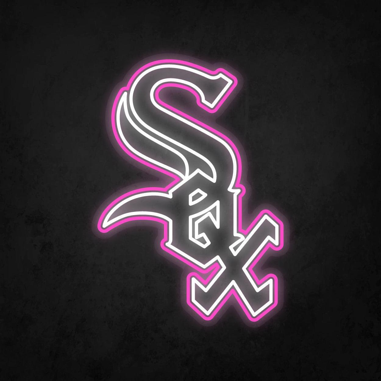 LED Neon Sign - Chicago White Sox Large - Neonbir