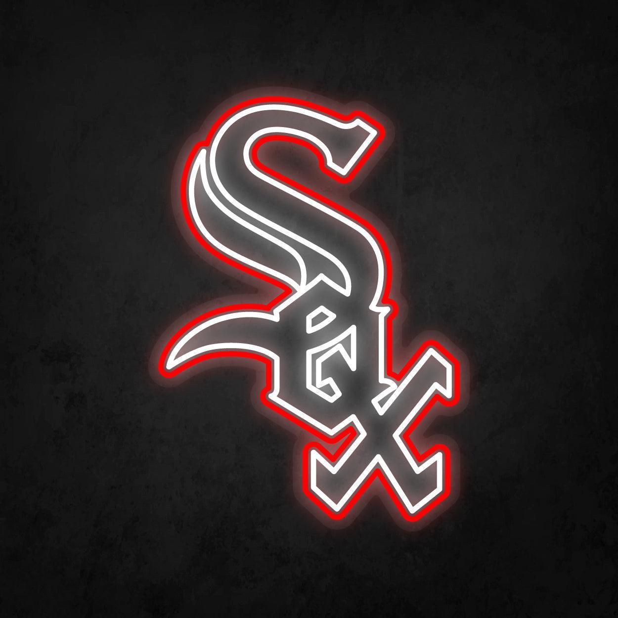 LED Neon Sign - Chicago White Sox Large - Neonbir