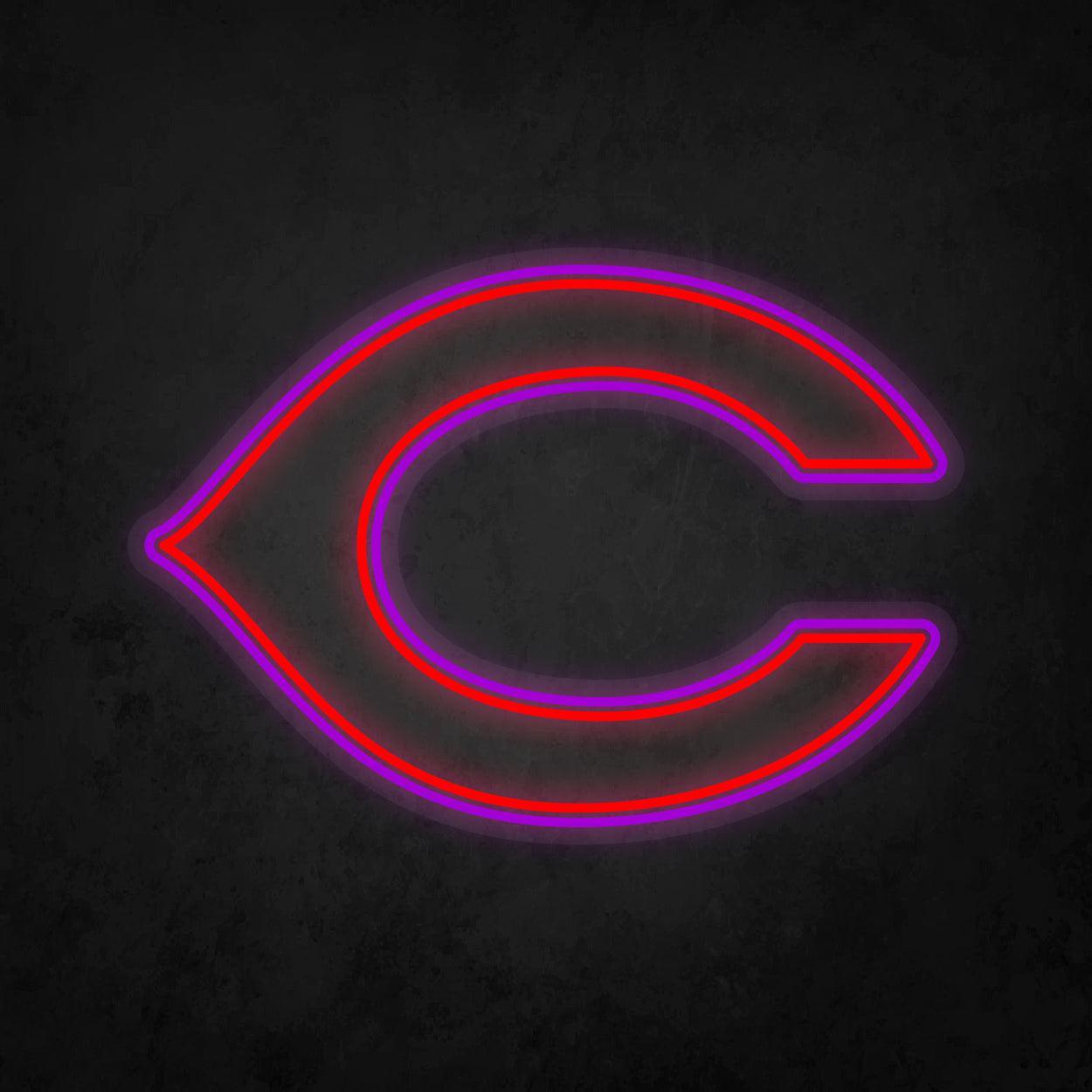LED Neon Sign - Cincinnati Reds Large - Neonbir