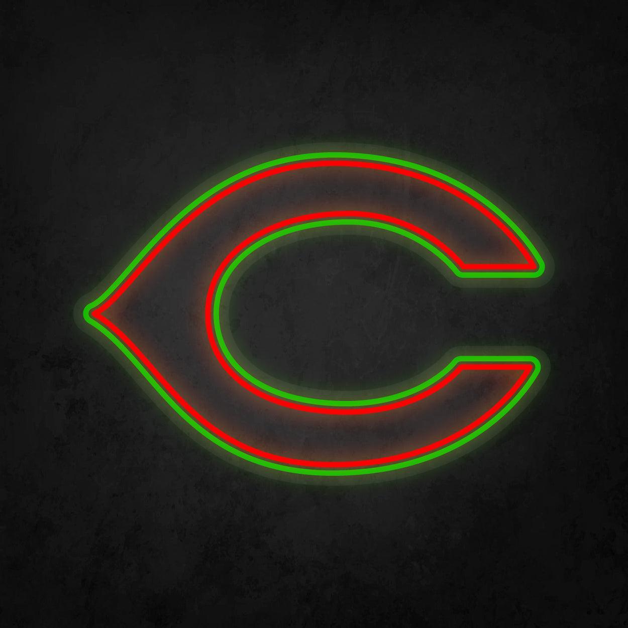 LED Neon Sign - Cincinnati Reds Large - Neonbir