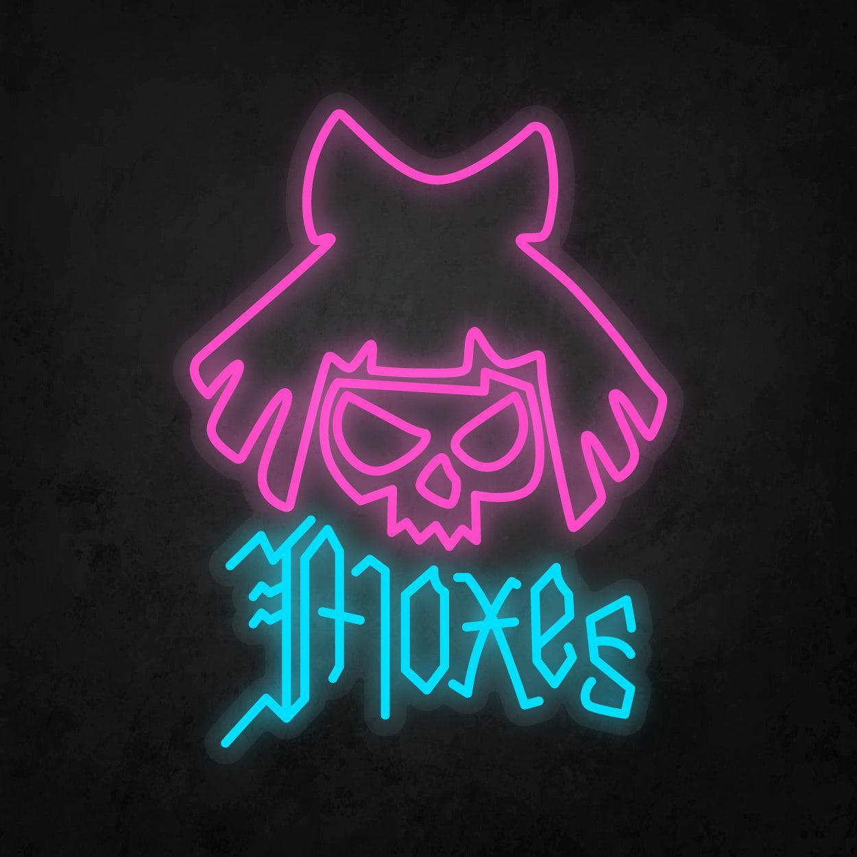 LED Neon Sign - Cyberpunk - Moxes - Neonbir