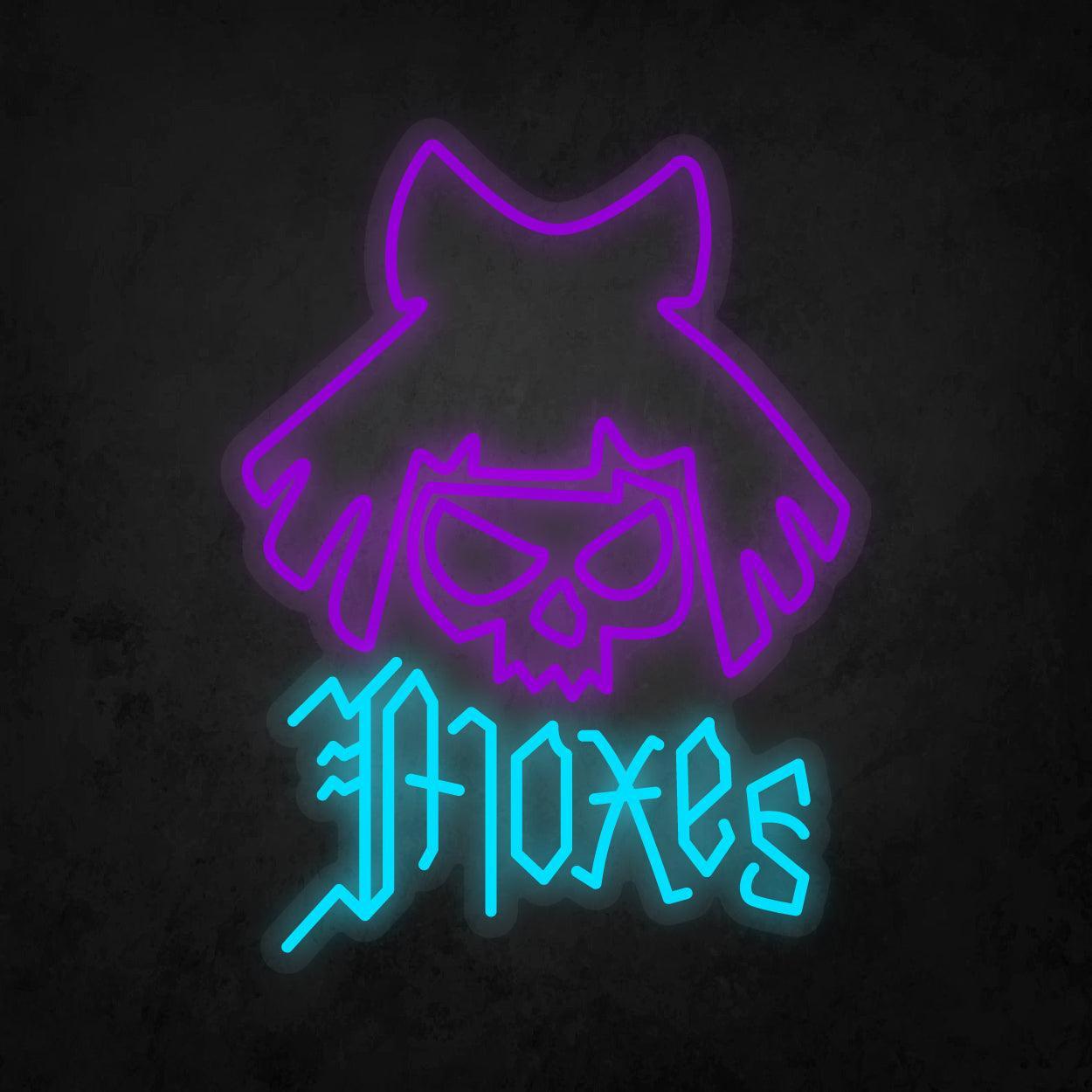 LED Neon Sign - Cyberpunk - Moxes - Neonbir