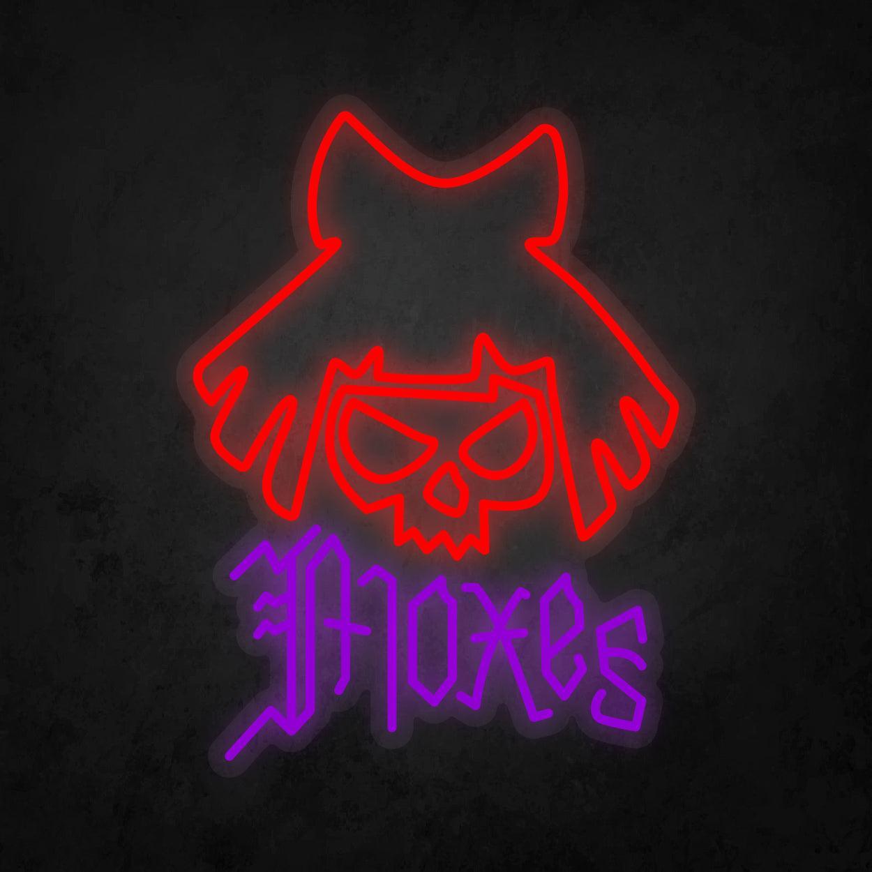 LED Neon Sign - Cyberpunk - Moxes - Neonbir