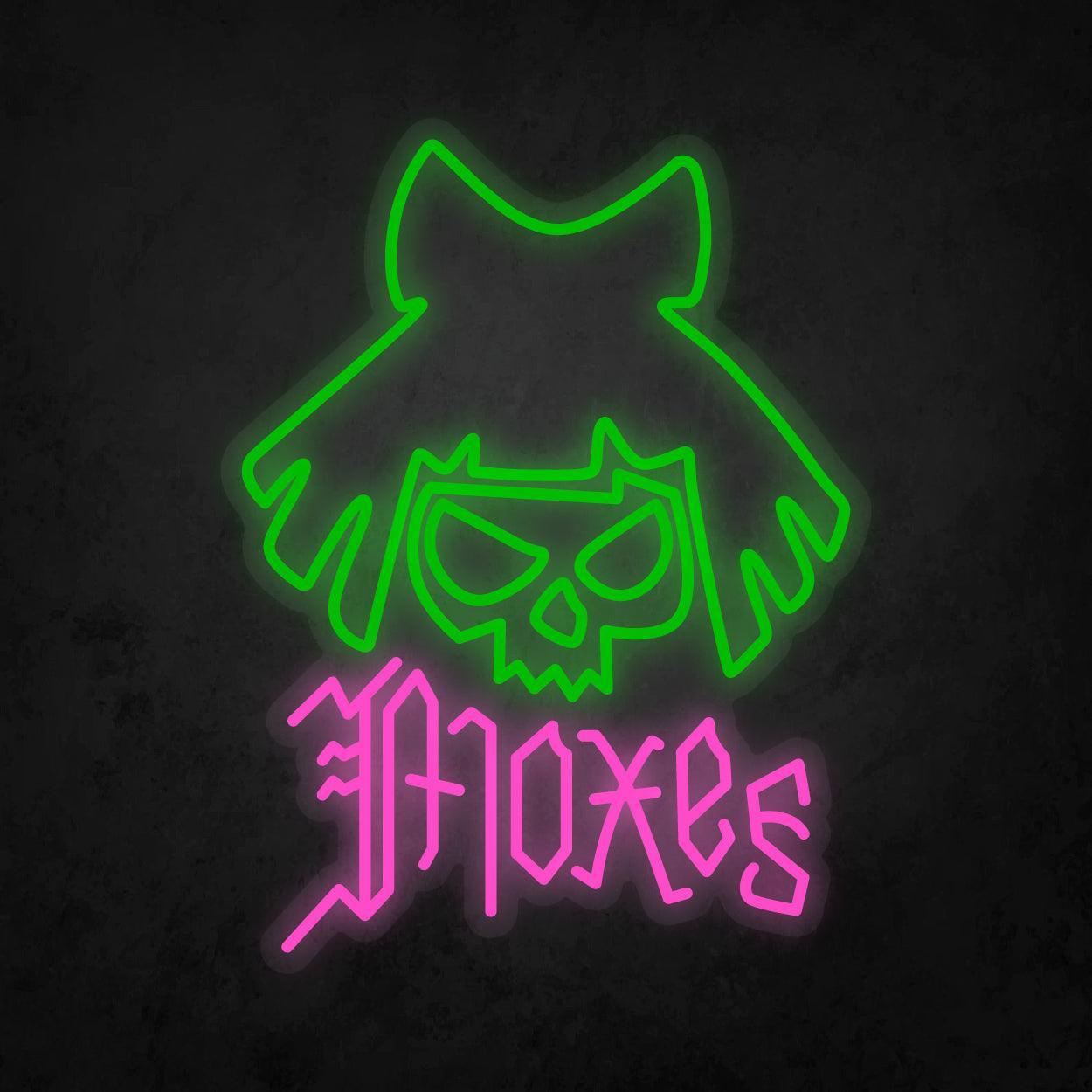 LED Neon Sign - Cyberpunk - Moxes - Neonbir