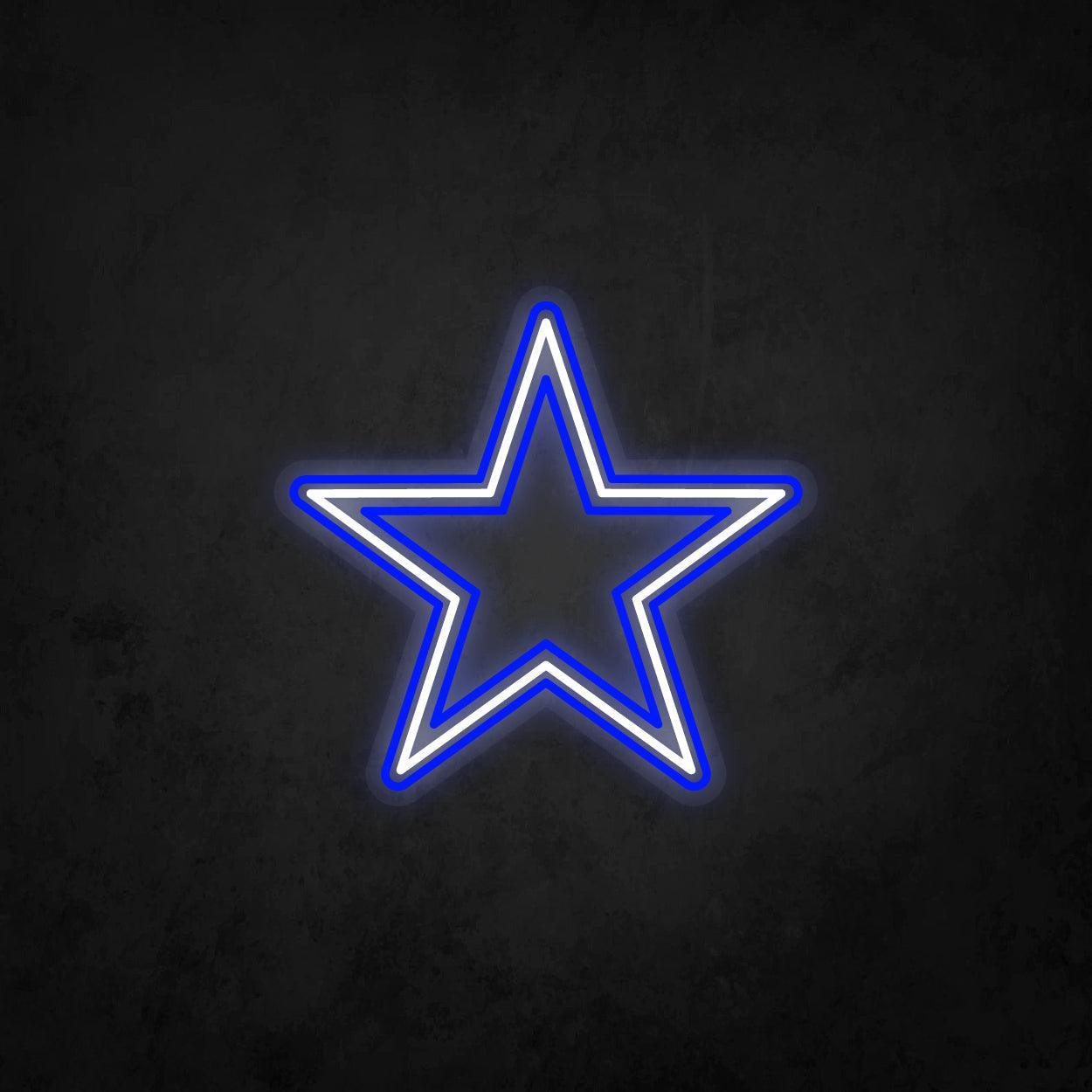 LED Neon Sign - Dallas Cowboys Large - Neonbir