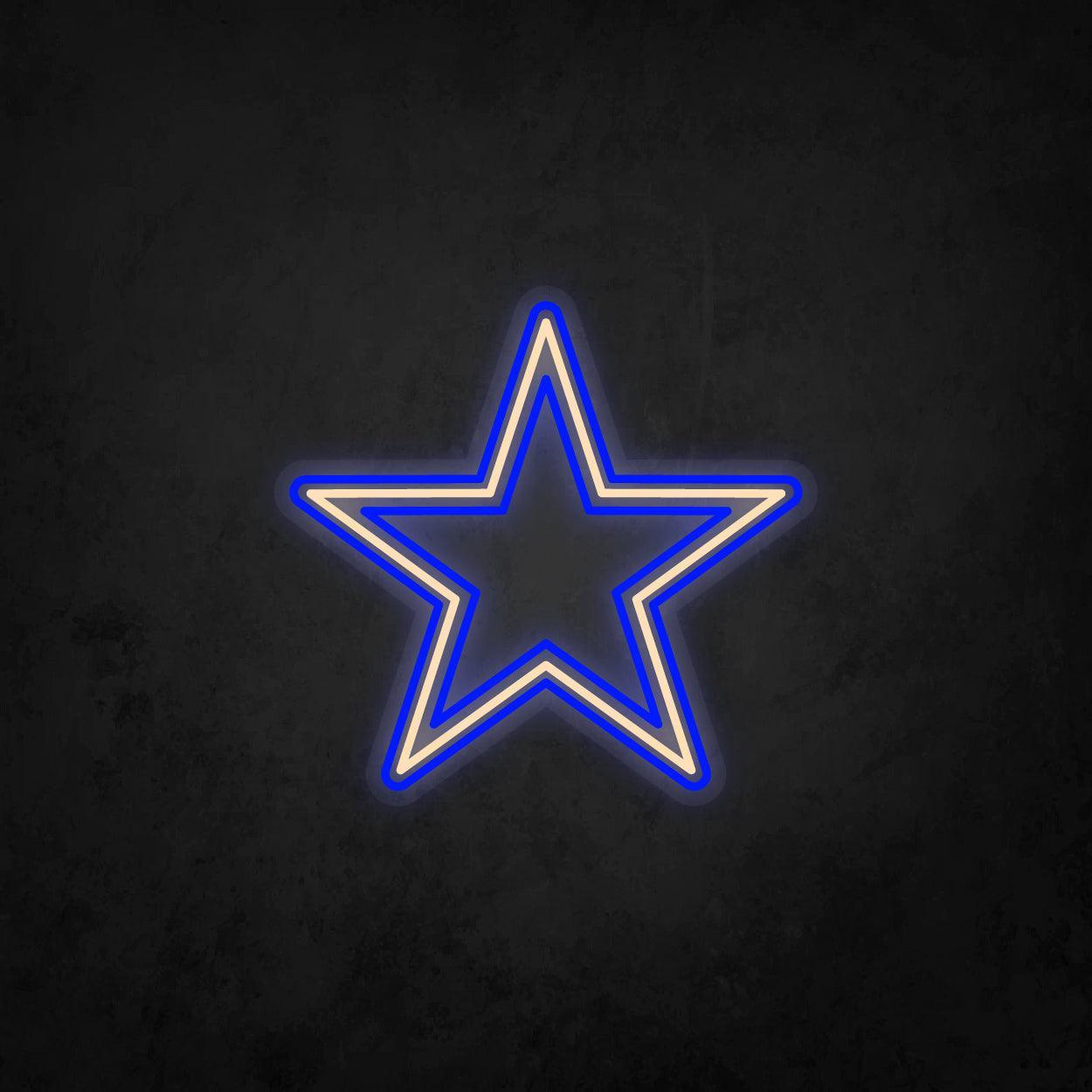 LED Neon Sign - Dallas Cowboys Large - Neonbir