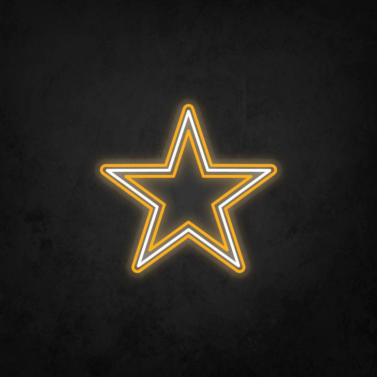 LED Neon Sign - Dallas Cowboys Large - Neonbir