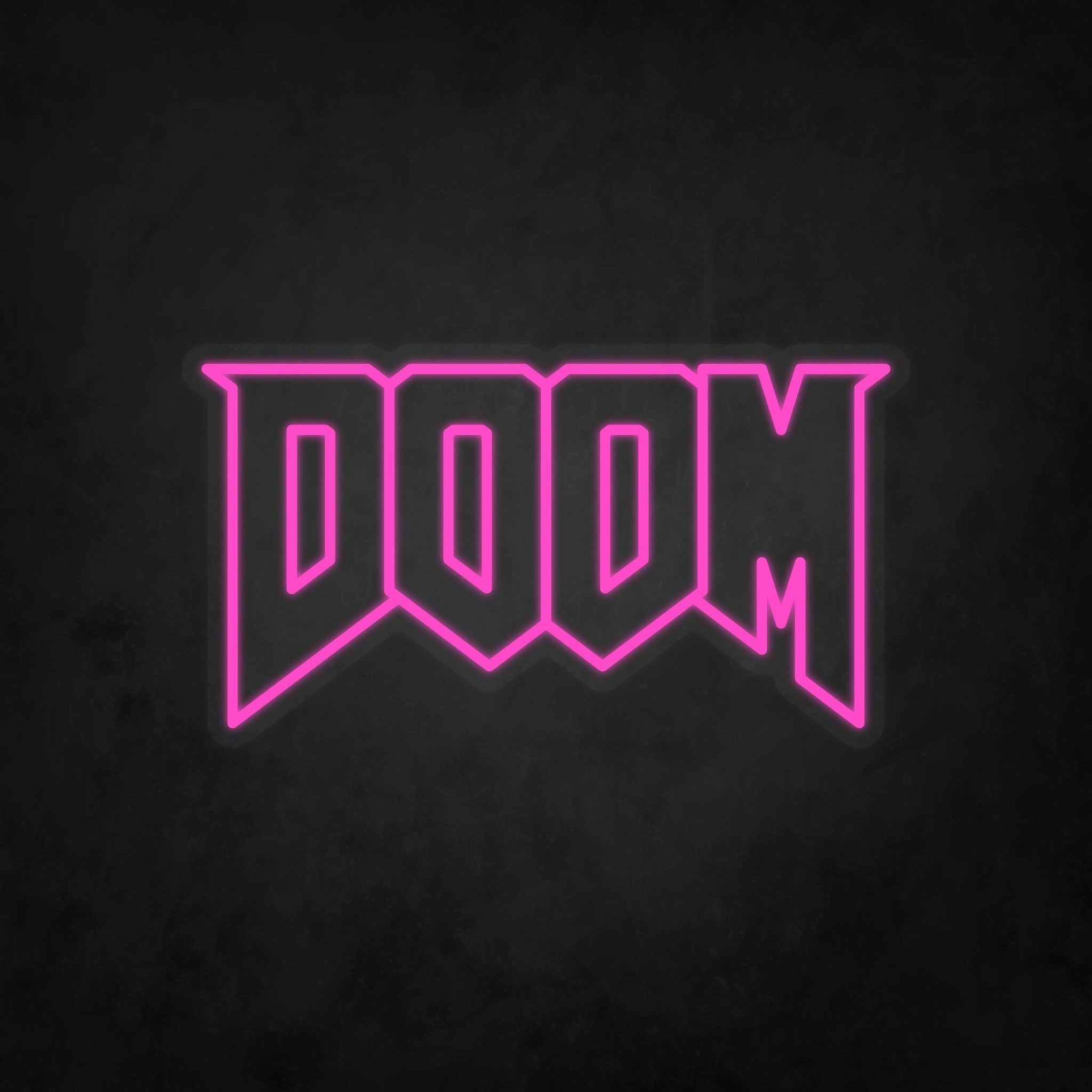 LED Neon Sign - Doom - Neonbir