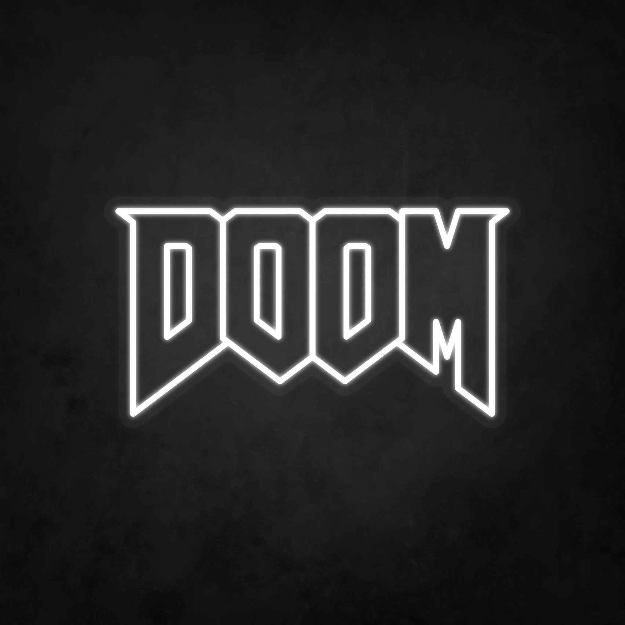 LED Neon Sign - Doom - Neonbir